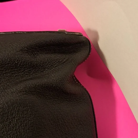 Kate Spade Classic Black Shoulder Bag Leather Made In Italy VINTAGE 1990'S Rare - Picture 11 of 13